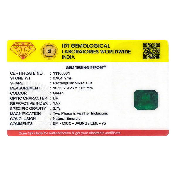 Zambian Emerald - 4.82 Carat