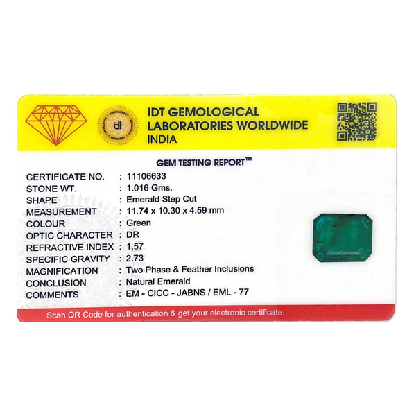 Zambian Emerald - 5.08 Carat
