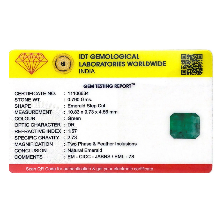 Zambian Emerald - 3.95 Carat