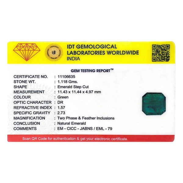 Zambian Emerald - 5.59 Carat