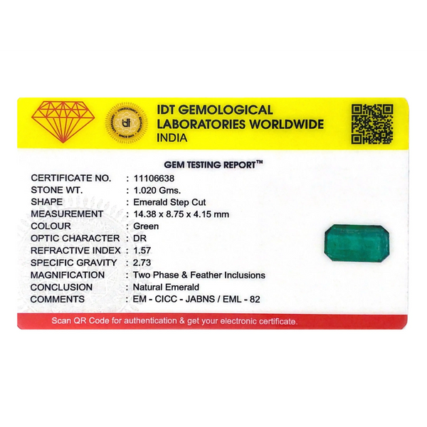 Zambian Emerald - 5.1 Carat