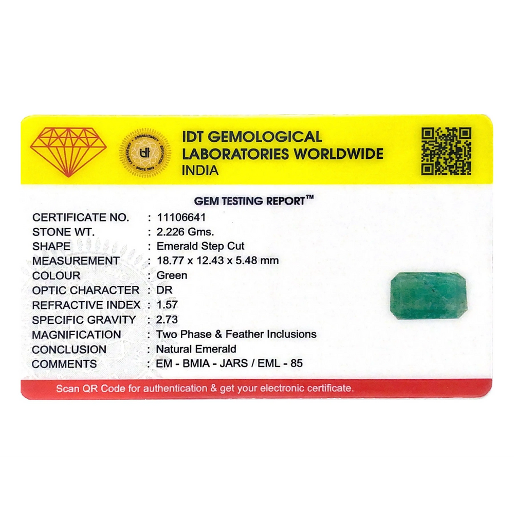Zambian Emerald - 11.13 Carat