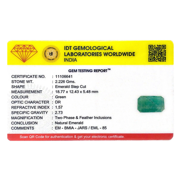 Zambian Emerald - 11.13 Carat
