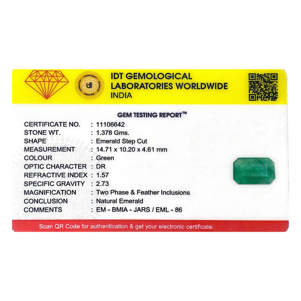 Zambian Emerald - 6.89 Carat