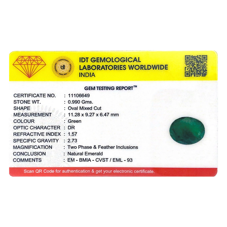 Zambian Emerald - 4.95 Carat