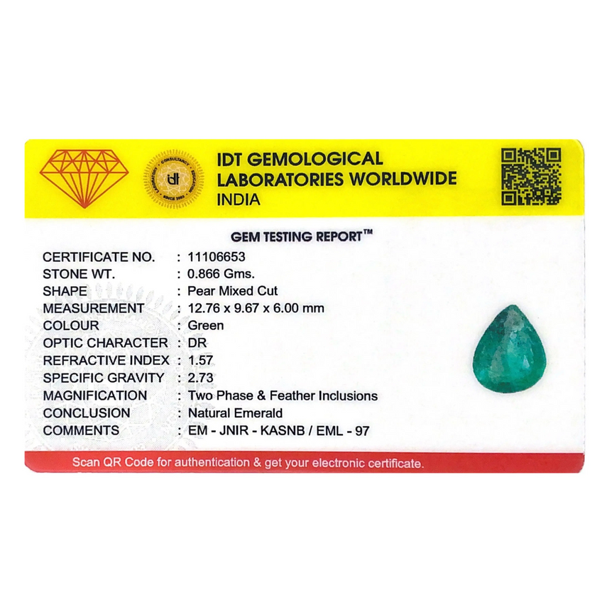 Zambian Emerald - 4.33 Carat