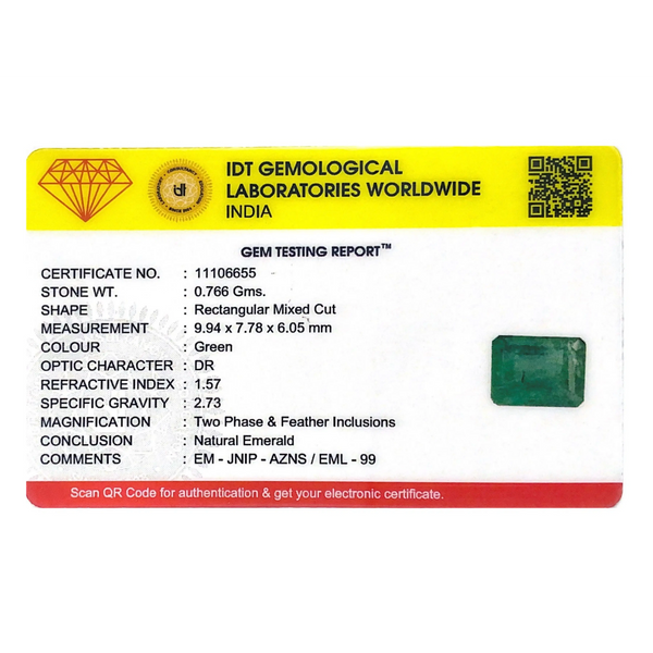 Zambian Emerald - 3.83 Carat