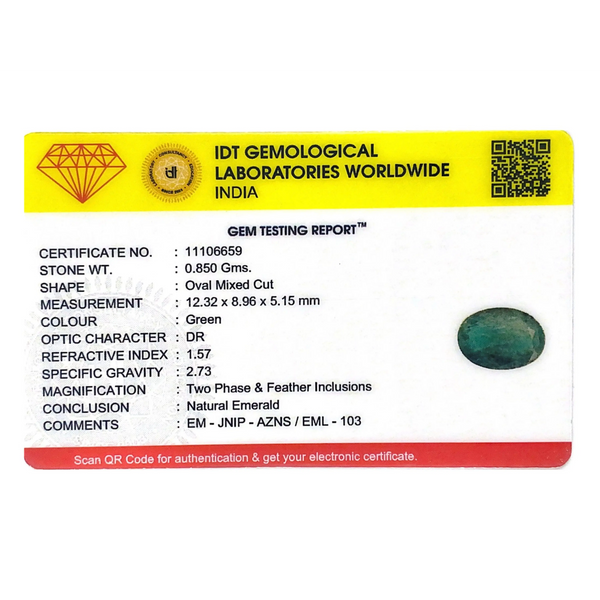Zambian Emerald - 4.25 Carat