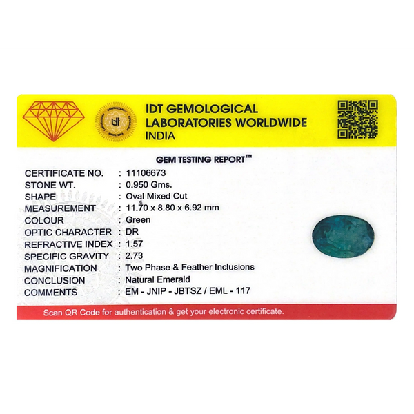 Zambian Emerald - 4.75 Carat