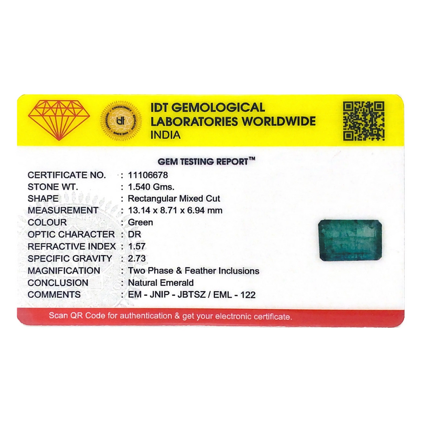 Zambian Emerald - 7.7 Carat