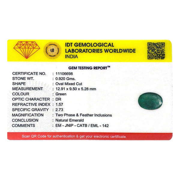 Zambian Emerald - 4.6 Carat
