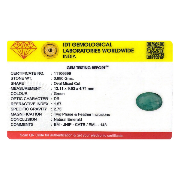 Zambian Emerald - 4.9 Carat