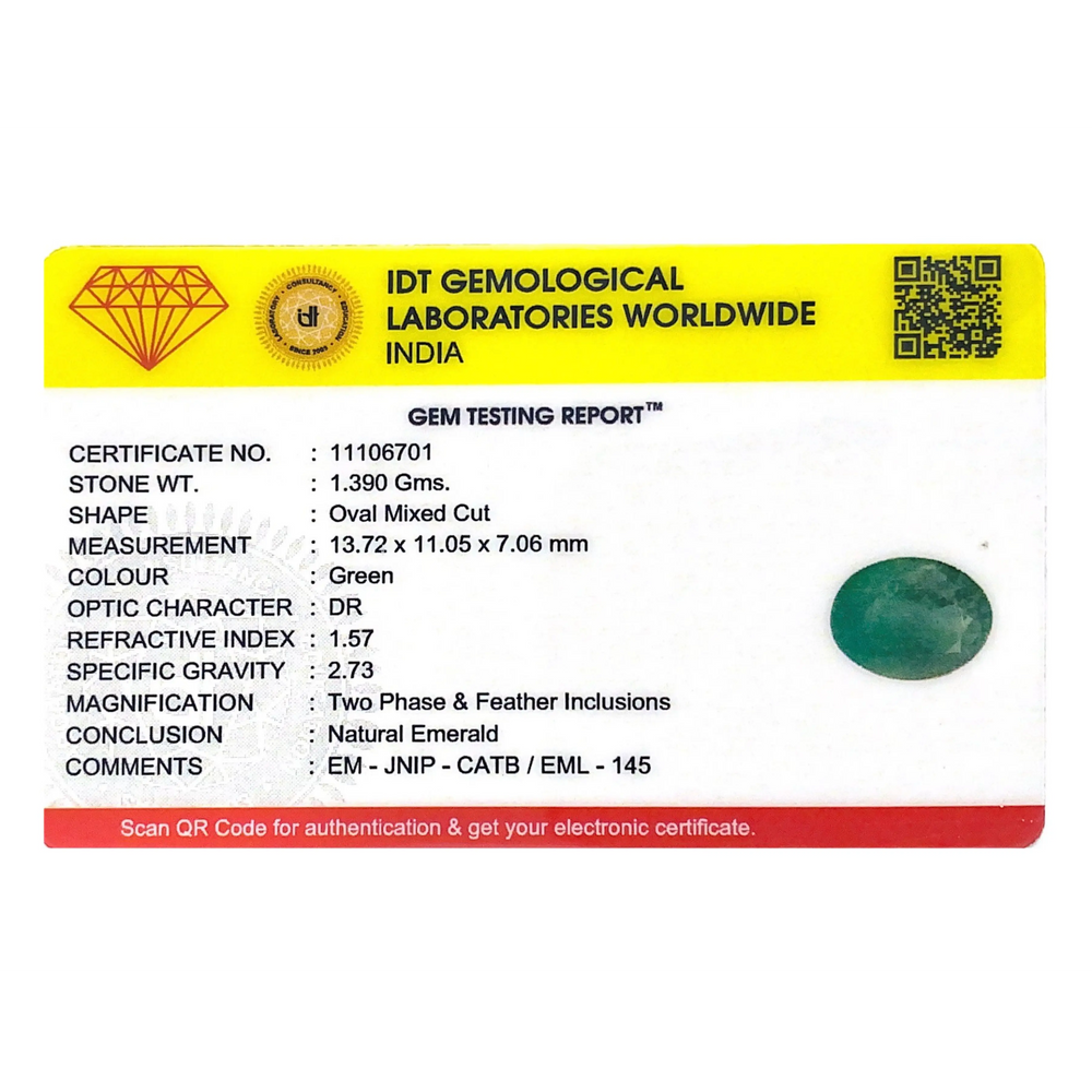 Zambian Emerald - 6.95 Carat