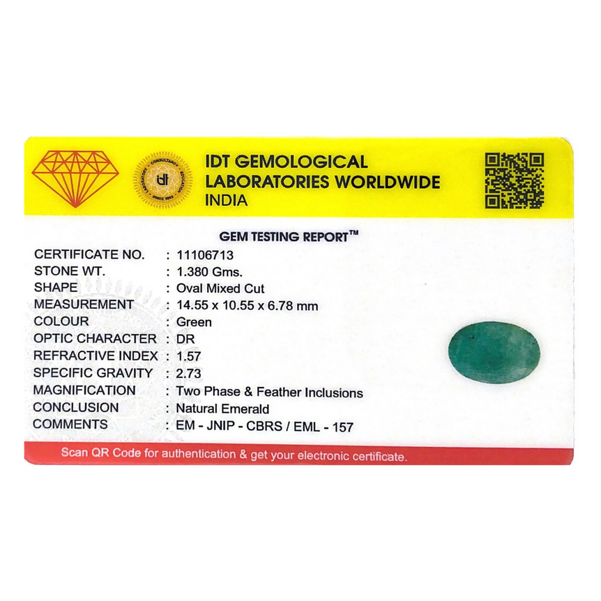 Zambian Emerald - 6.9 Carat
