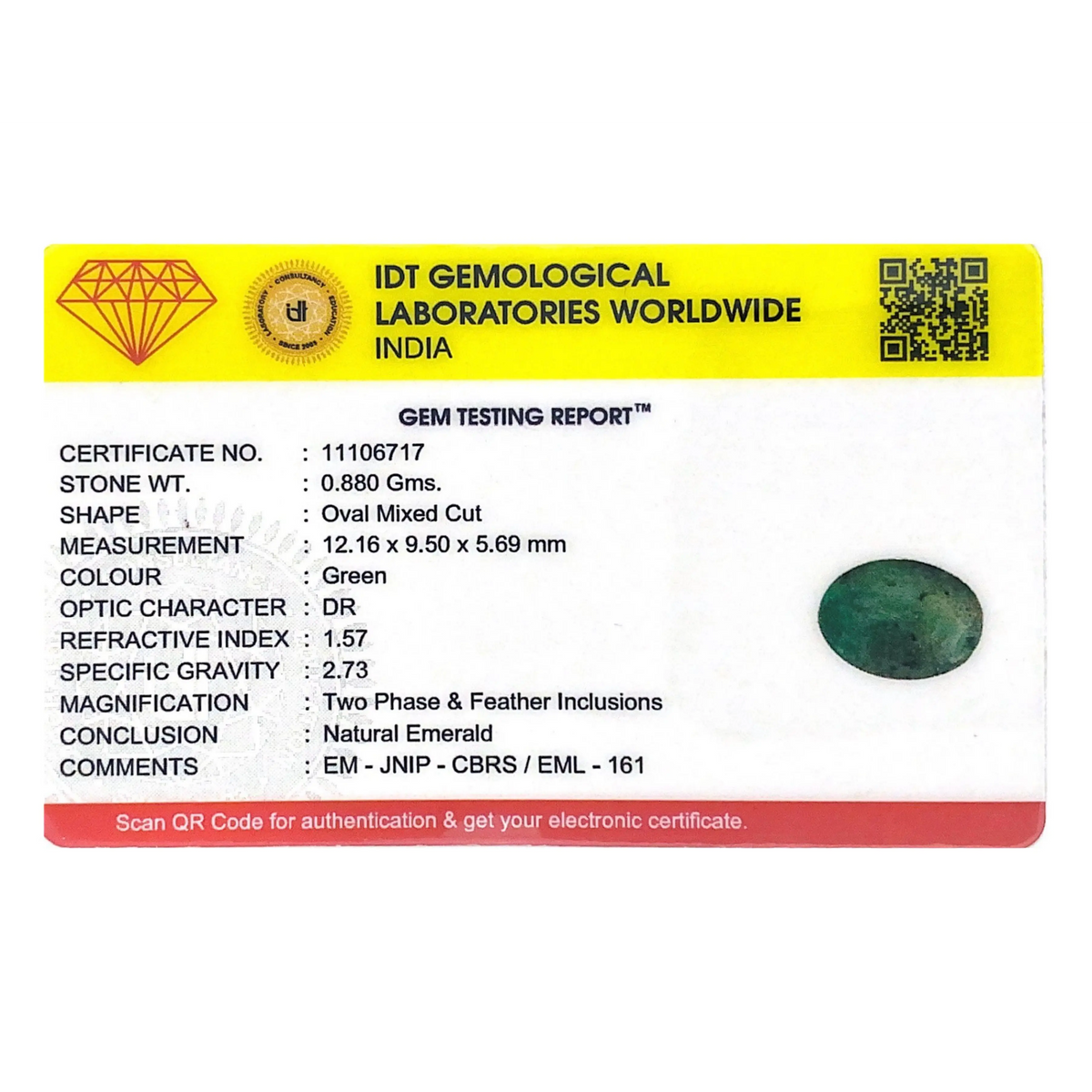 Zambian Emerald - 4.4 Carat