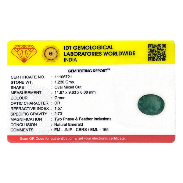 Zambian Emerald - 6.15 Carat