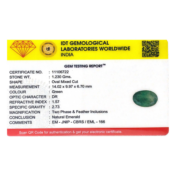 Zambian Emerald - 6.15 Carat