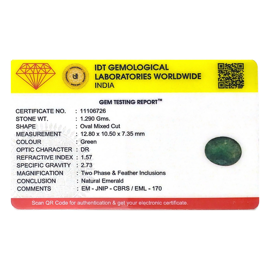 Zambian Emerald - 6.45 Carat