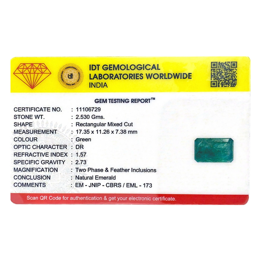 Zambian Emerald - 12.65 Carat