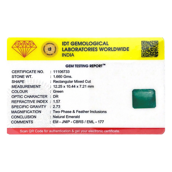 Zambian Emerald - 8.3 Carat