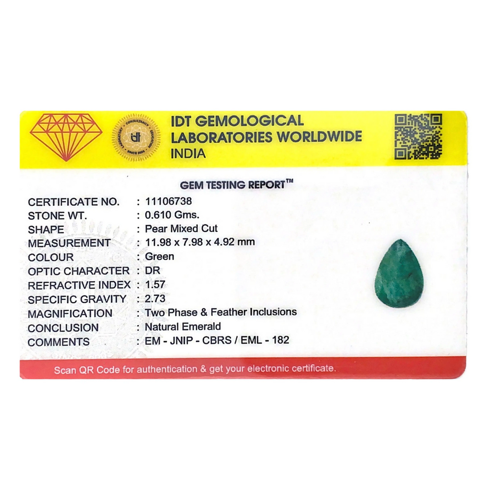 Zambian Emerald - 3.05 Carat