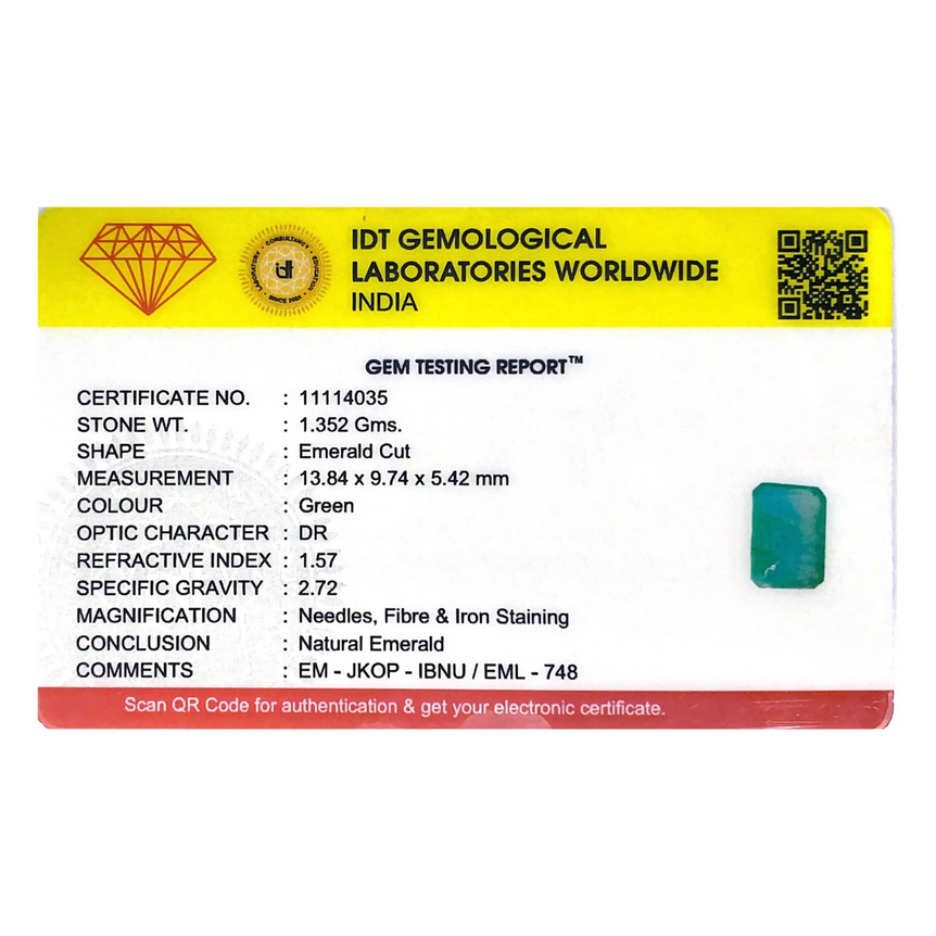 Zambian Emerald - 6.76 Carat