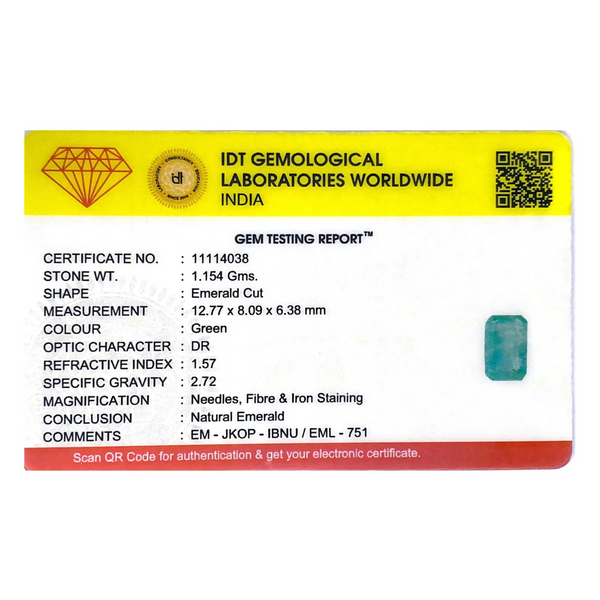 Zambian Emerald - 5.77 Carat