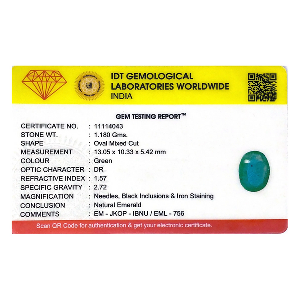 Zambian Emerald - 5.9 Carat