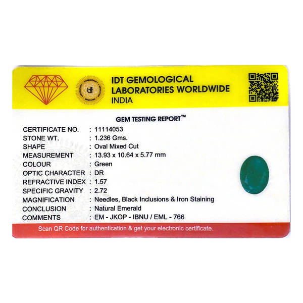 Zambian Emerald - 6.18 Carat