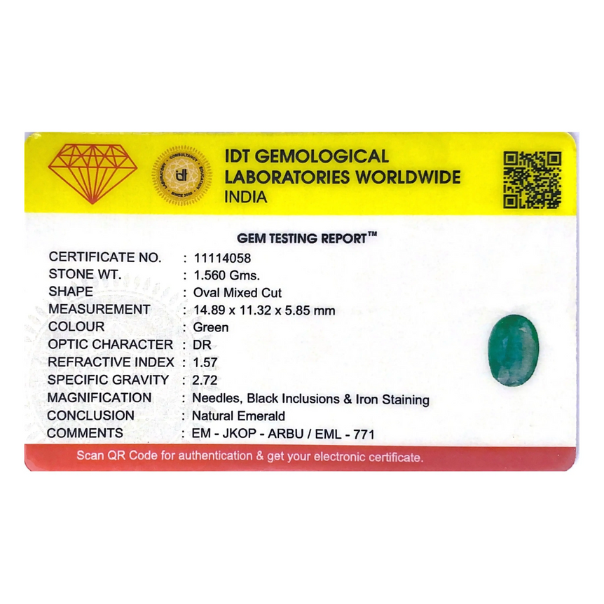 Zambian Emerald - 7.8 Carat