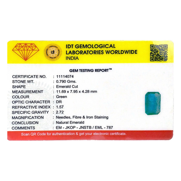 Zambian Emerald - 3.95 Carat