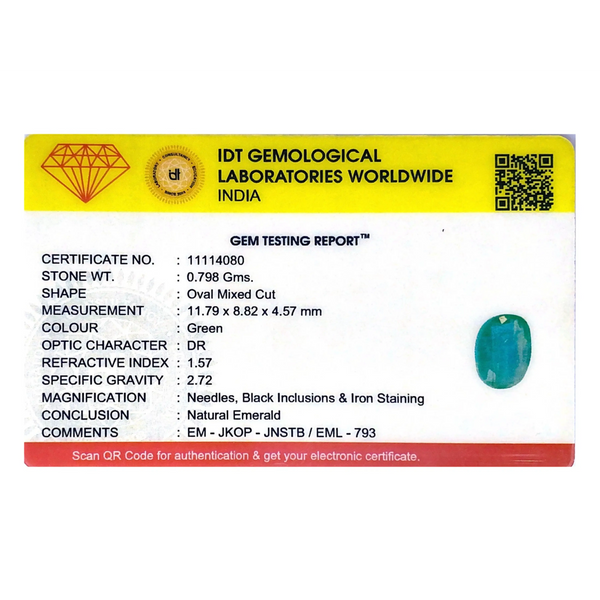 Zambian Emerald - 3.99 Carat