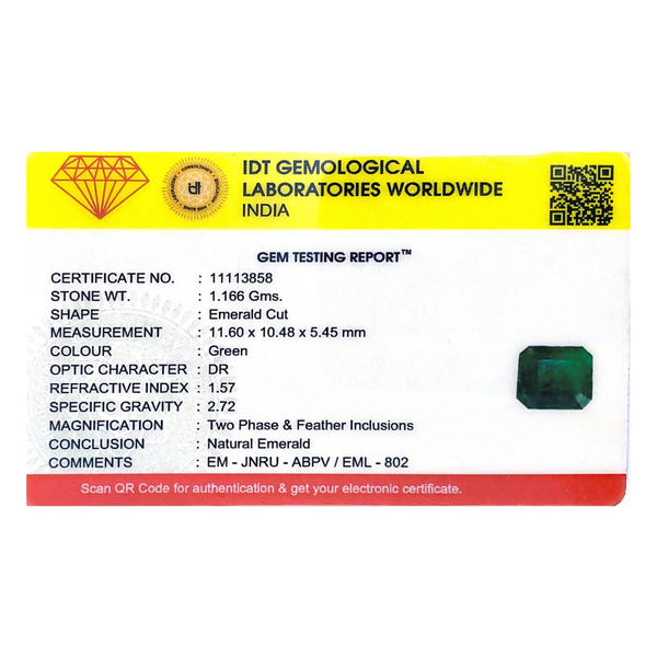 Zambian Emerald - 5.83 Carat
