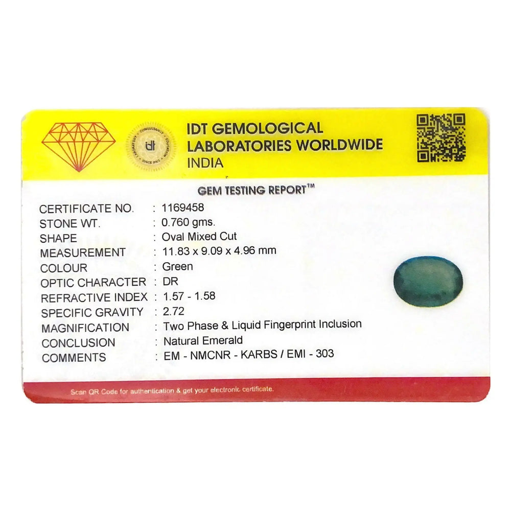 Zambian Emerald - 3.8 Carat - Pramogh