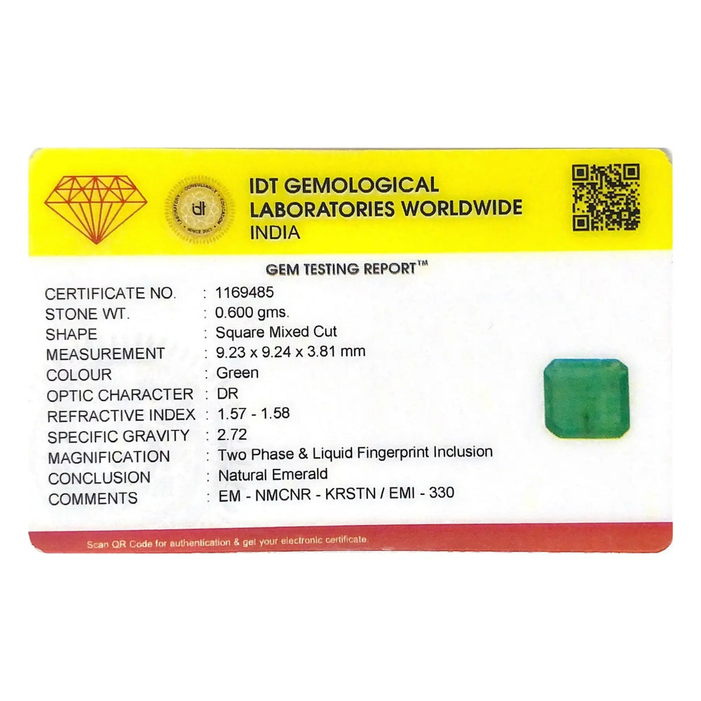Zambian Emerald - 3 Carat - Pramogh