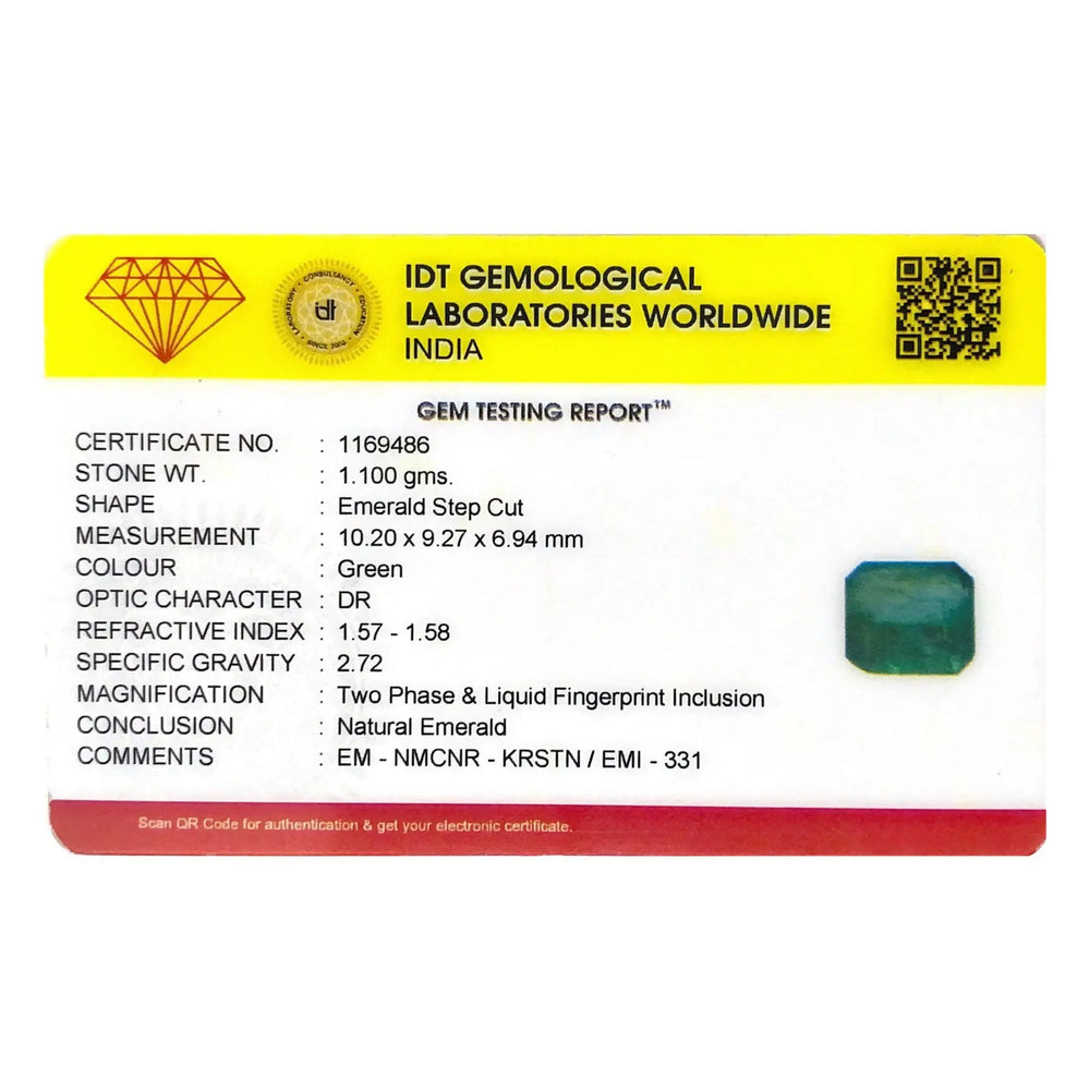 Zambian Emerald - 5.5 Carat - Pramogh