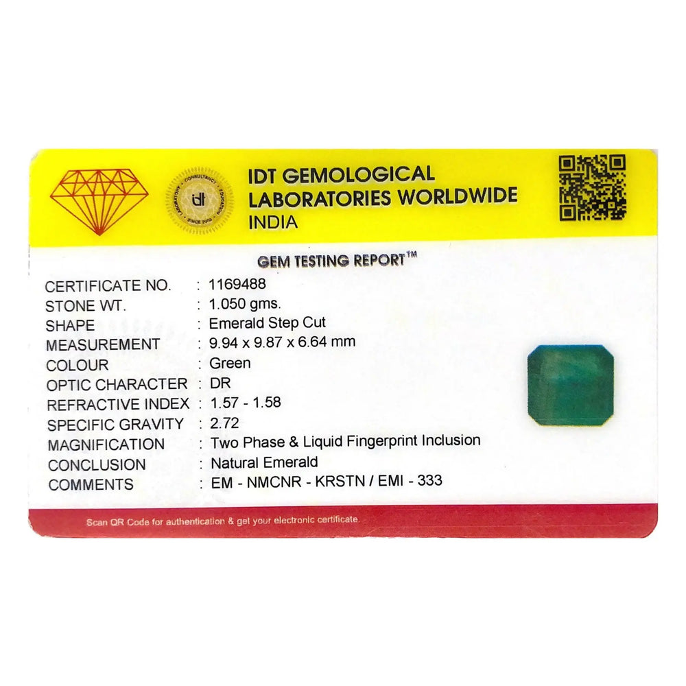 Zambian Emerald - 5.25 Carat - Pramogh