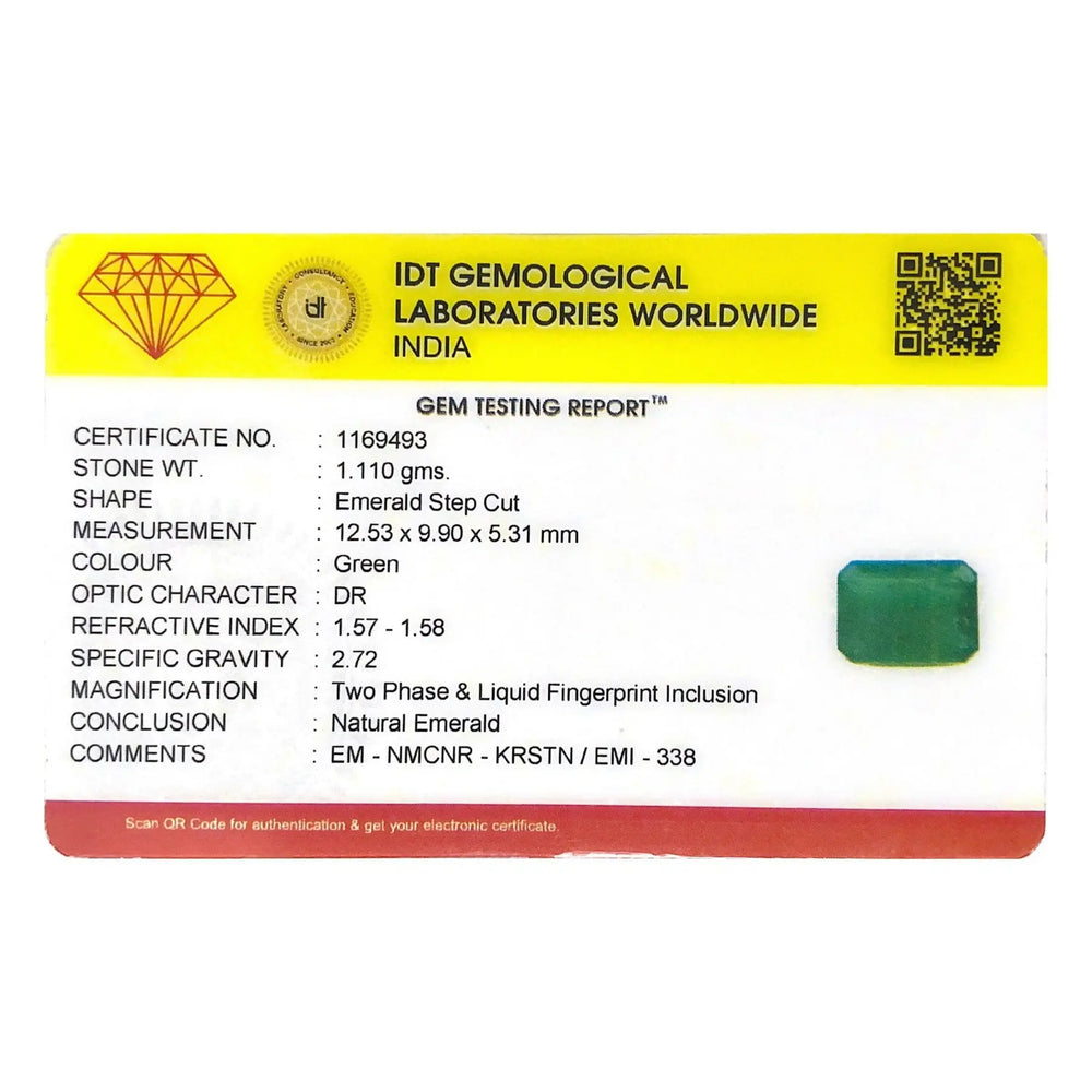 Zambian Emerald - 5.55 Carat - Pramogh