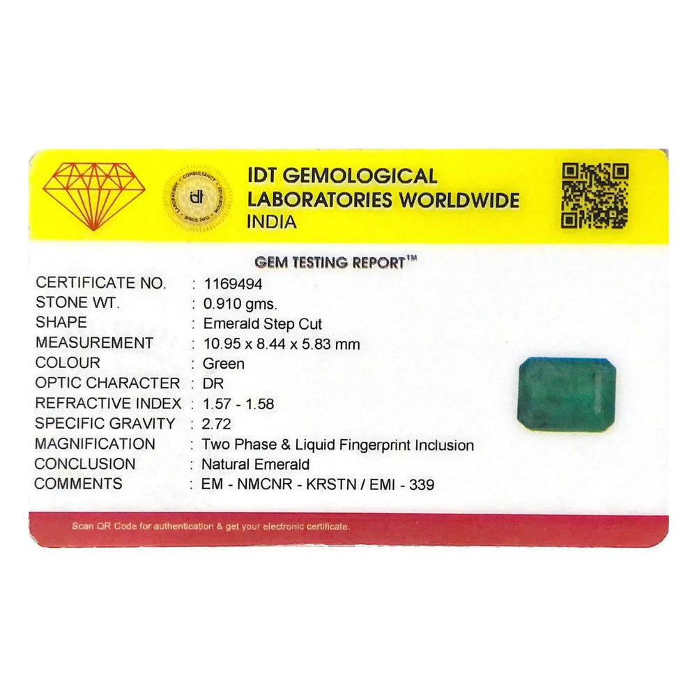 Zambian Emerald - 4.55 Carat - Pramogh