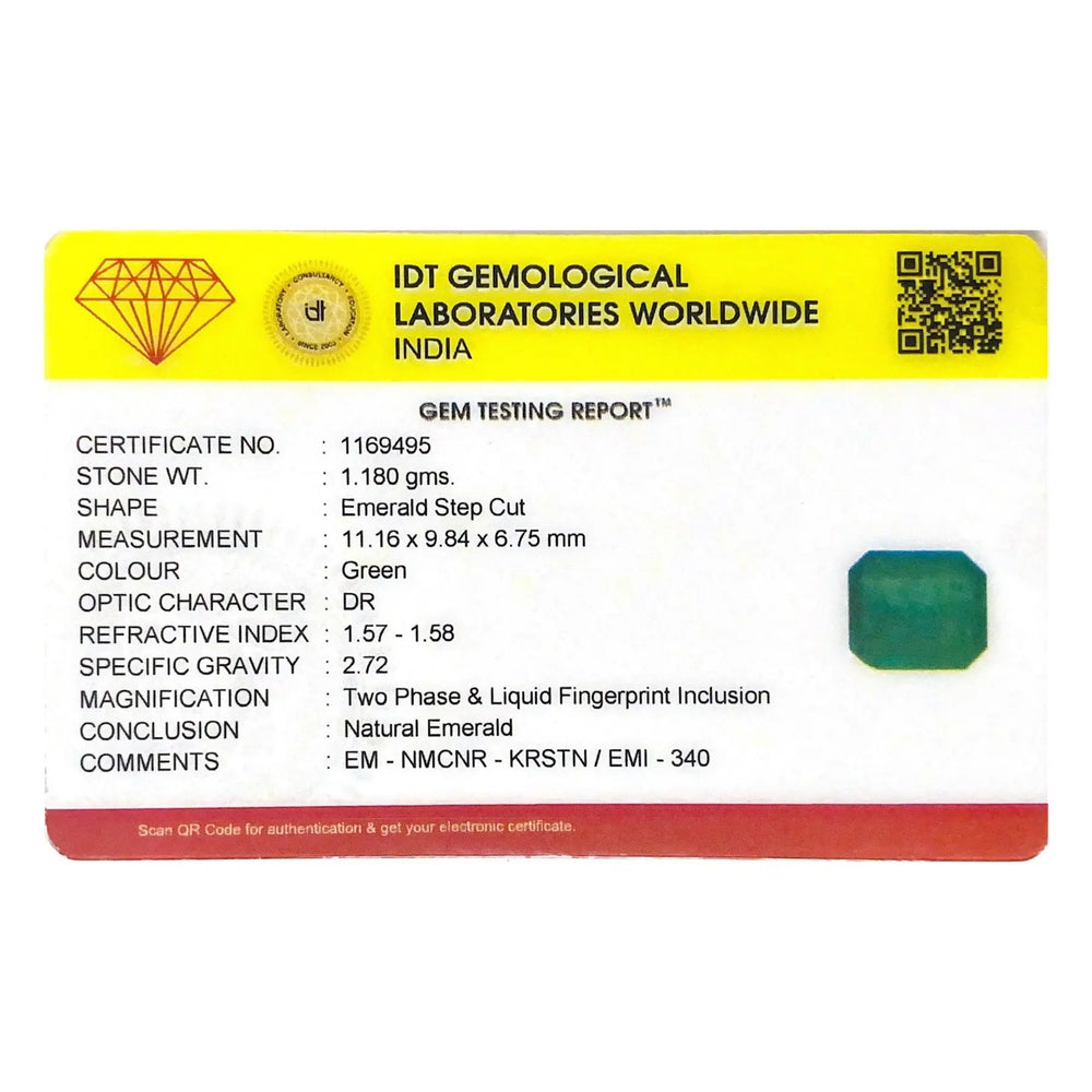 Zambian Emerald - 5.9 Carat - Pramogh