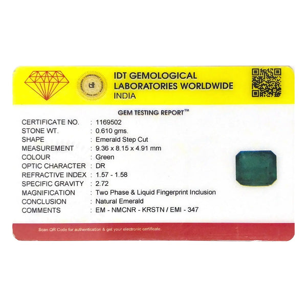 Zambian Emerald - 3.05 Carat - Pramogh