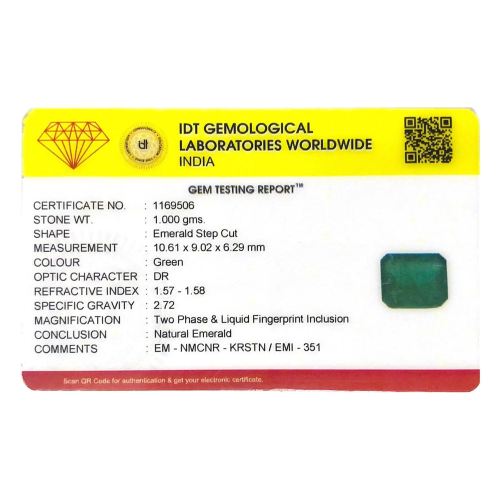 Zambian Emerald - 5 Carat - Pramogh