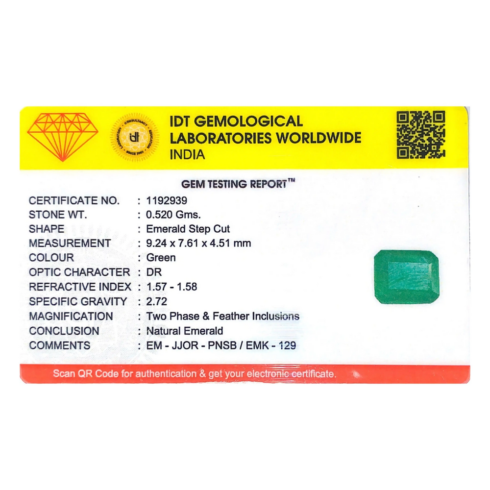 Zambian Emerald - 2.6 Carat