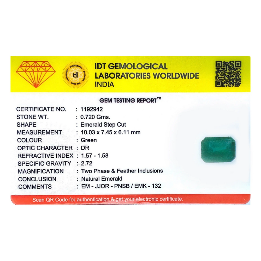 Zambian Emerald - 3.6 Carat