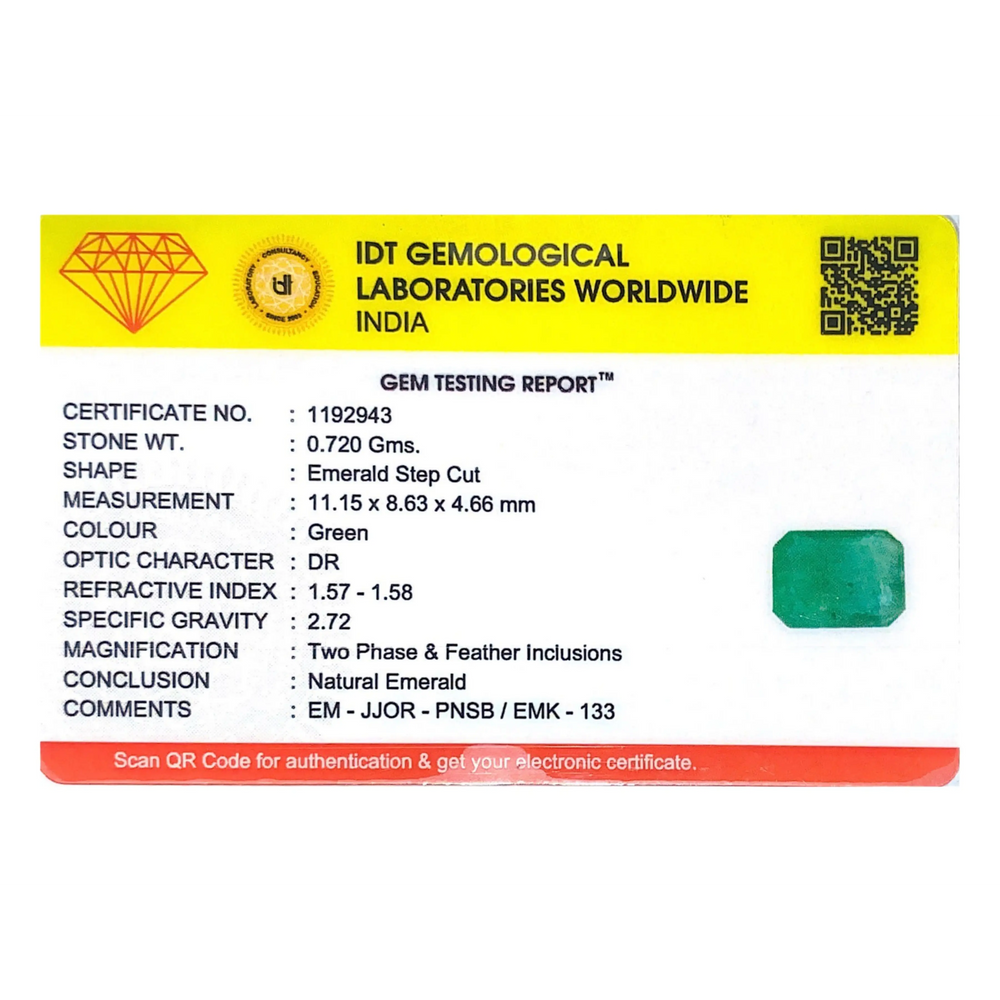 Zambian Emerald - 3.6 Carat