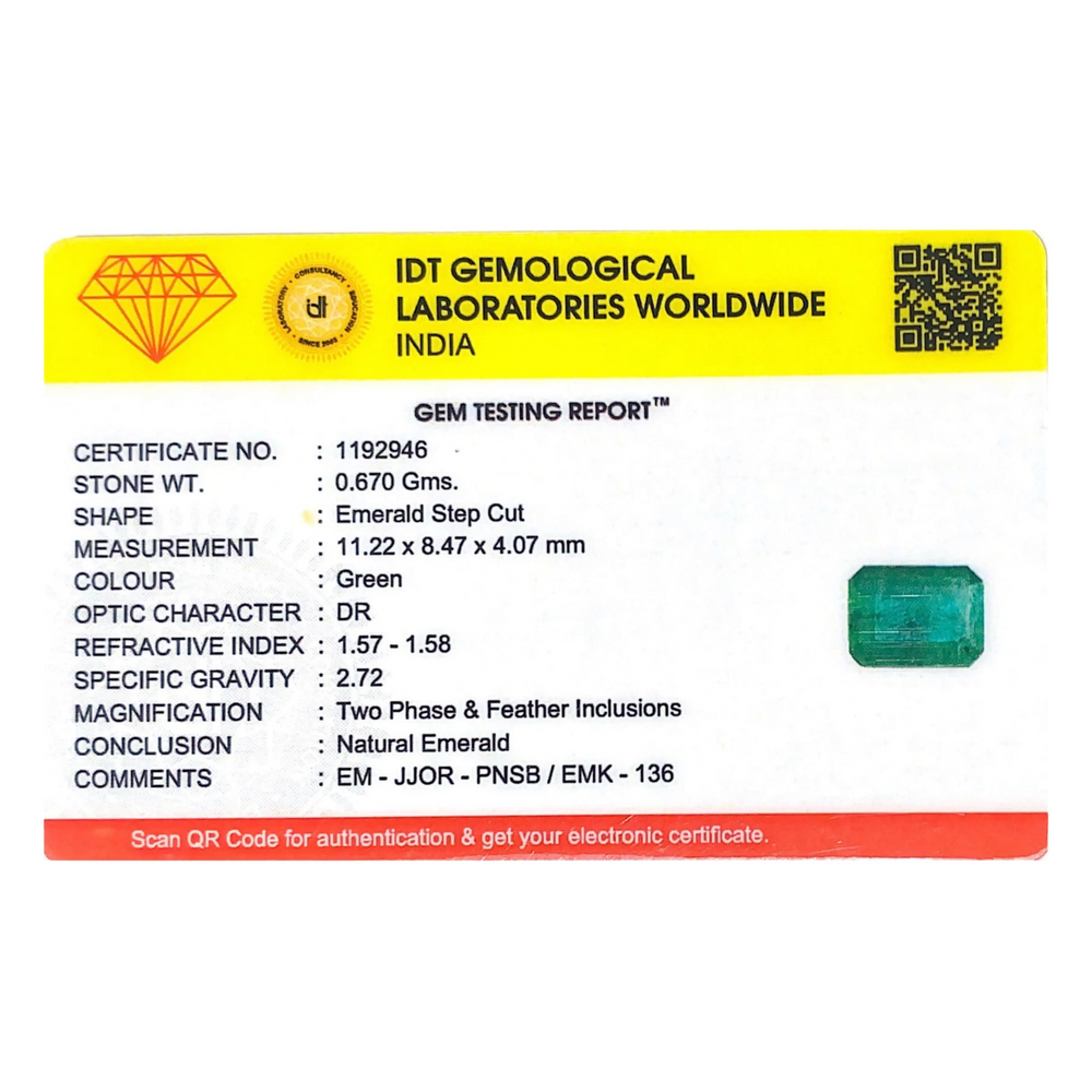 Zambian Emerald - 3.35 Carat