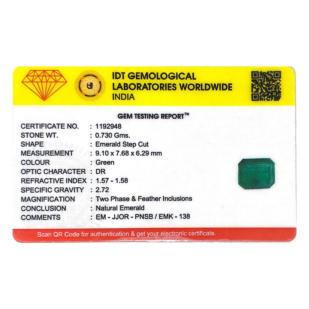 Zambian Emerald - 3.65 Carat