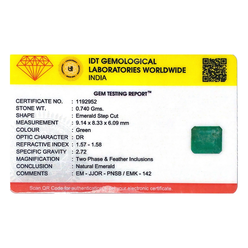 Zambian Emerald - 3.7 Carat