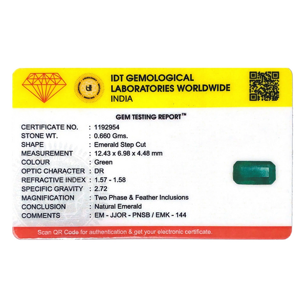Zambian Emerald - 3.3 Carat