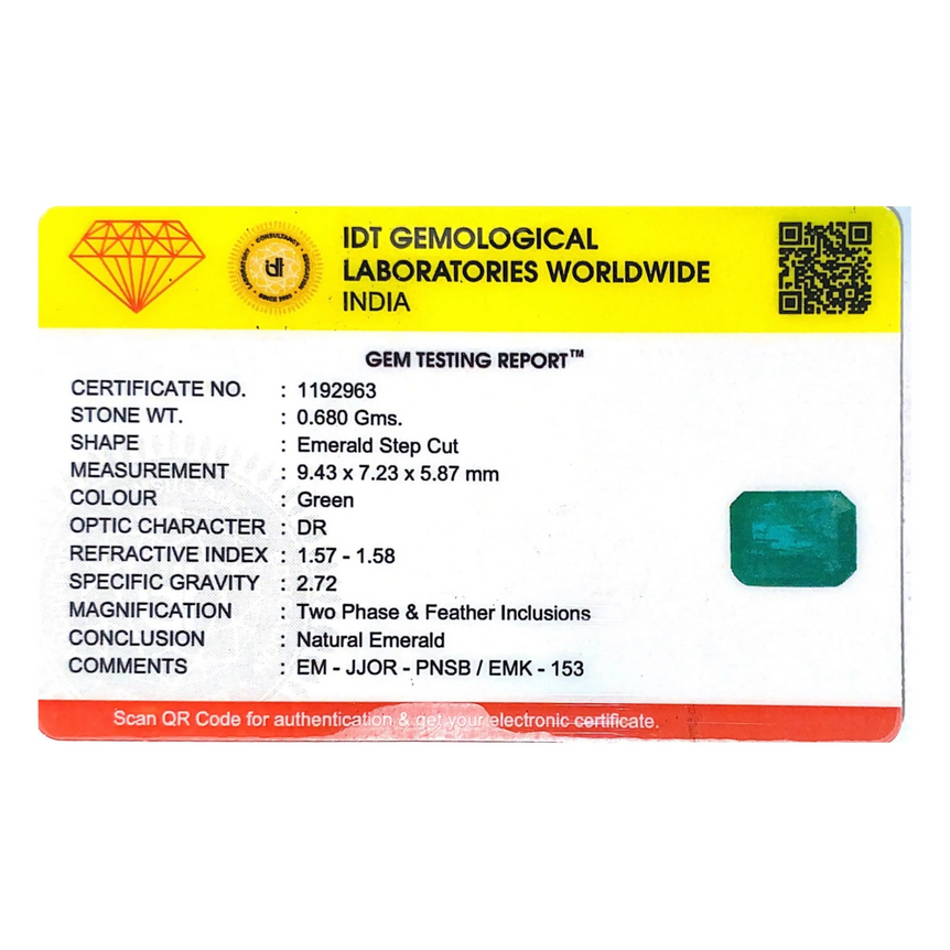 Zambian Emerald - 3.4 Carat